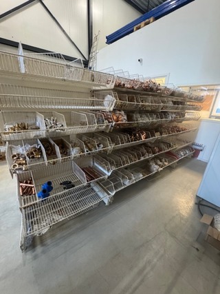 Partij fittingen en koppelingen Geberit/Rehau/BonPrix/VSH