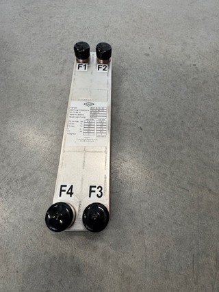 3x Plaat warmtewisselaar OEG, PWT 30-10-H-30