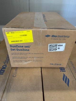 Ventilatie DuoZone Itho Daalderop, Set DuoZOne