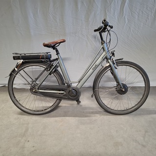 Elektrische herenfiets, Qwic, Trend, Grijs