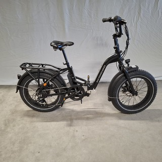 Elektrische vouwfiets, Rad Power Bikes, Radexpand, Zwart