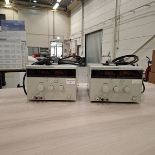 2x Instelbare voeding Tecstar, TAC 30-6