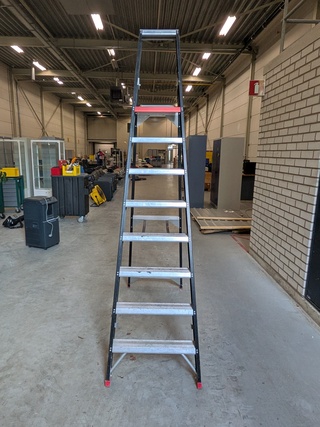 Werktrap Altrex, 7 treeds met bordes