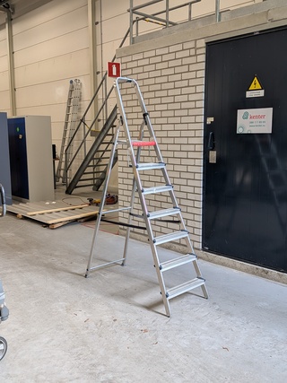 Werktrap Altrex, 6 treeds met bordes