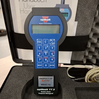 Spanningsmeter voor multiriem/distributieriem, Optibelt, TT 3