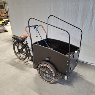 Elektrische bakfiets | Driewieler, Troy Bikes, Zwart