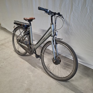 Elektrische herenfiets, Qwic, Trend, Grijs