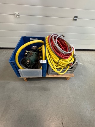 Beregeningspomp met diverse slangen DAB, Jet 92 M