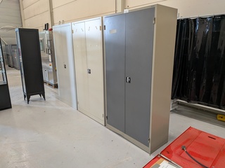 3x Diverse kantoorkast