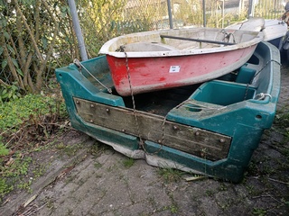 (Locatie Heeg) 4x bootje
