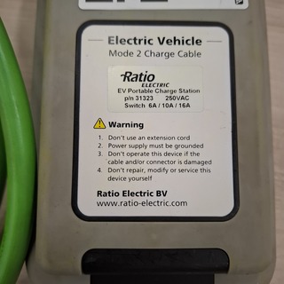 Autolaadstekker Ratio electric