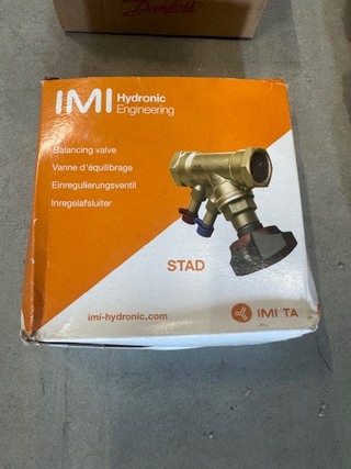 6x Inregelafsluiter Imi en Danfoss