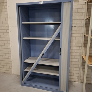 lameldeurkast met 2x stelling