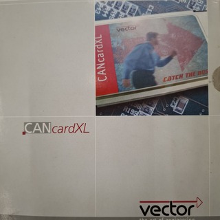 CAN card XL network interface, Vector