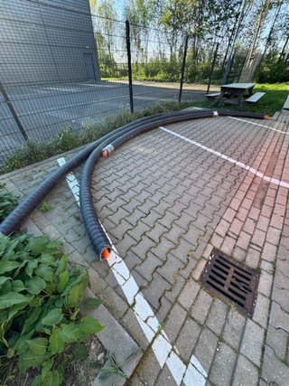 3x Voorgeïsoleerde dubbele verwarmingsleiding Terrendis