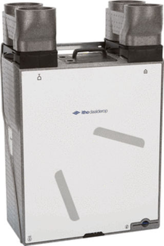 Ventilatie box Itho Daalderop, HRU ECO 200 E