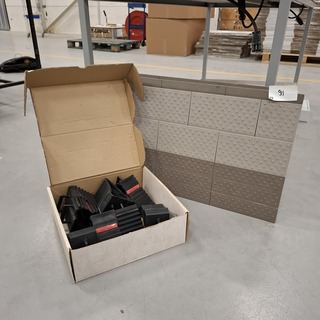 2x Drempelhulp met 8x kunststof keg