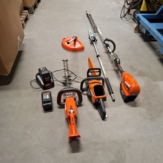 3x Accu tuingereedschap , Echo