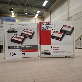 2x Flexible 2-channel bus interface, Vector, VN1630 en VN1630A