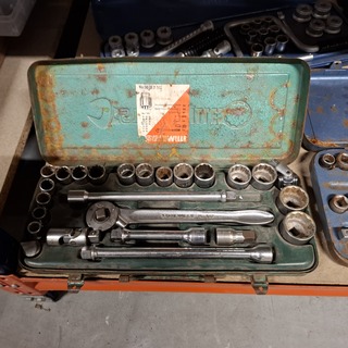 Partij doppe sets en losse doppen, O.a. Gedore