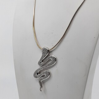 Collier met hanger, 14 karaats