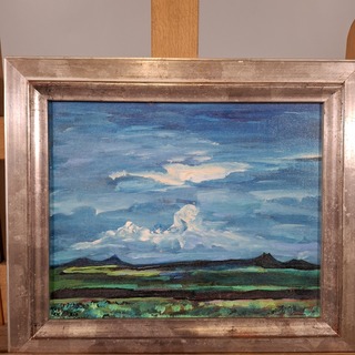 Acryl schilderij, Maya Wildevuur, Taos