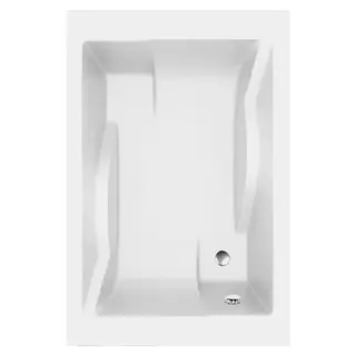 Rechthoekig bad, Allibert, CONFIDENCE, Wit