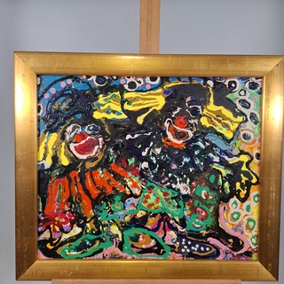 Acryl schilderij, Maya Wildevuur, Abstract