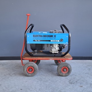 Stroom en krachtstroom generator, Elektra Beckum, GT 4003 AB, Blauw, 2