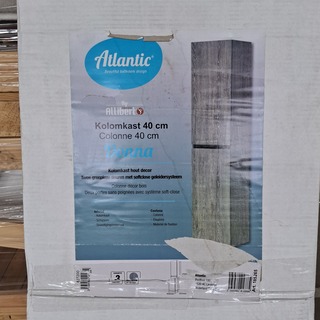 Kolomkast 40 cm, Allibert, Donna, Hout Decor