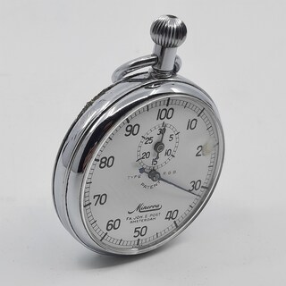 Stopwatch, Minerva, Patent R.B.B.