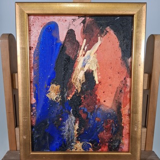 Acryl schilderij op doek, Maya Wildevuur, Abstract