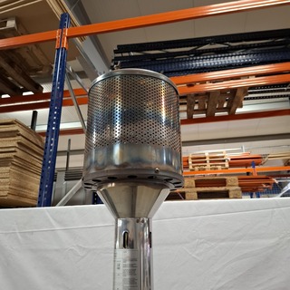 Terrasheater  verrijdbaar, Enders, Cosystand Edelstahl Profi