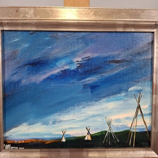 Schilderij, Maya Wildevuur, Taos