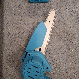 Accu kettingzaag | 6 inch, Blauw, 2026