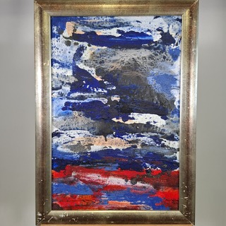 Acryl schilderij, Maya Wildevuur, Abstract, 1993