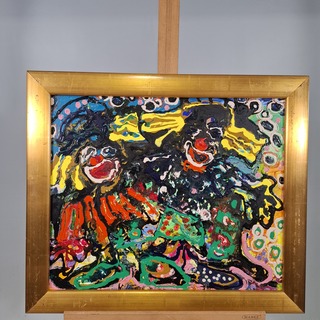 Acryl schilderij, Maya Wildevuur, Abstract