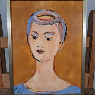 Schilderij, Maya Wildevuur, Ode aan Francesco, 2008