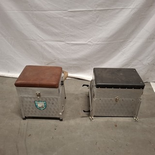 2x viskoffer met inhoud