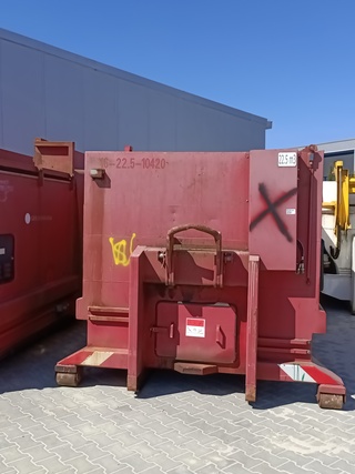 22.5 m³ Haakarm afzet perscontainer, Kiggen, PD745, 2016