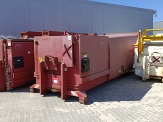 22.5 m³ Haakarm afzet perscontainer, Kiggen, PD745, 2016