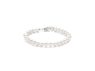Glams Armband parel Zilver