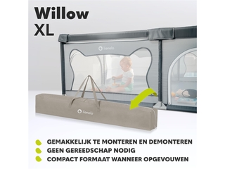 Lionelo Willow XL Baby box Beige