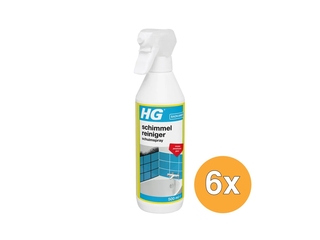 HG Schimmel & Aanslagreiniger Schuimspray  6 x 500 ml
