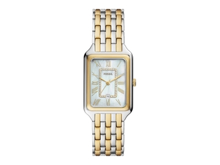 Fossil Raquel ES5304 Dames Horloge 26 mm Goudkleurig
