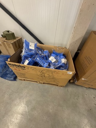 Ca. 36x set vulslang met wandhouder, OEG, 311910900, blauw