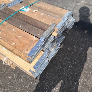 Ca. 20x Uitklapbare palletrand