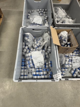 Ca. 196x Perskoppeling, Geberit, Flowfit