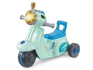 VTech Baby 2 in 1 Loopscooter Blauw