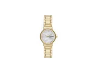Skagen Freja Lille Dames Horloge 26 mm Goudkleurig